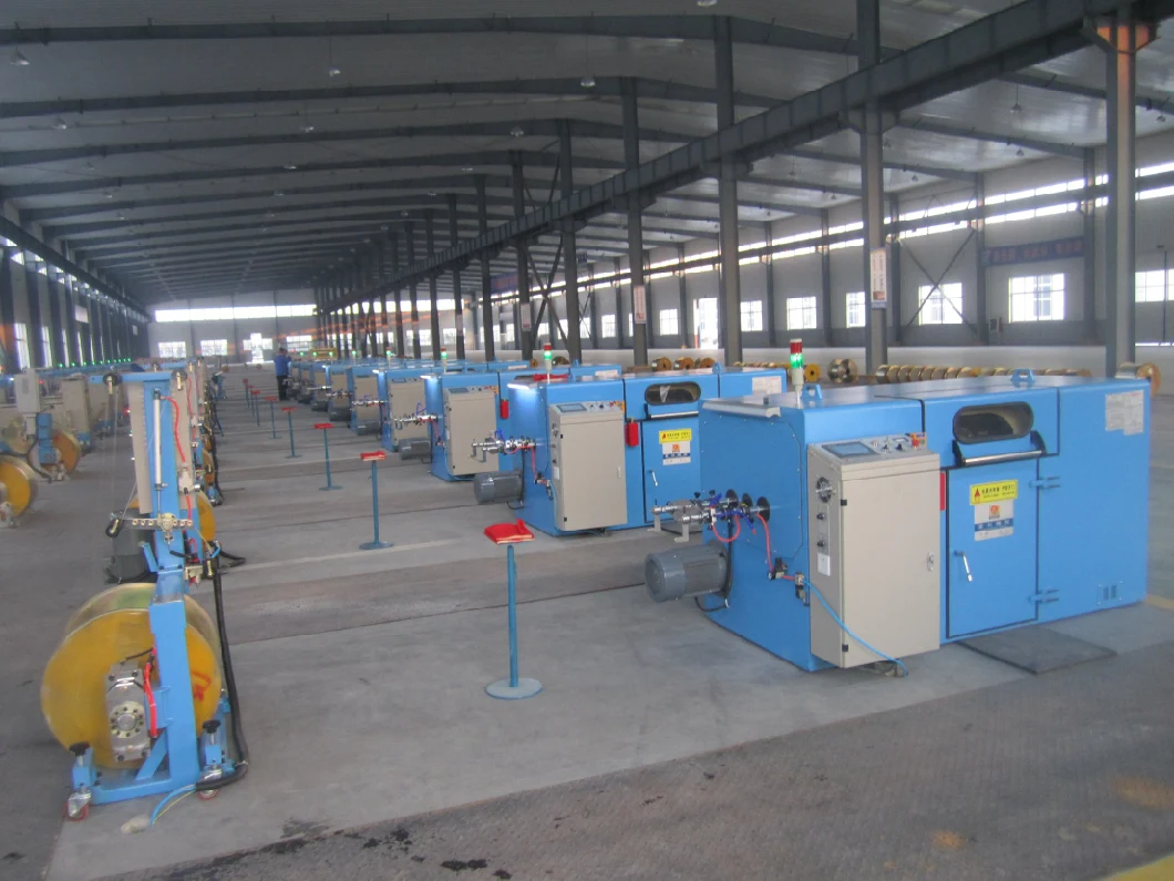 Double Twist Winding Bunching Cable Extruder Production High Speed Buncher Tinning Annealing Wire Making Machine
