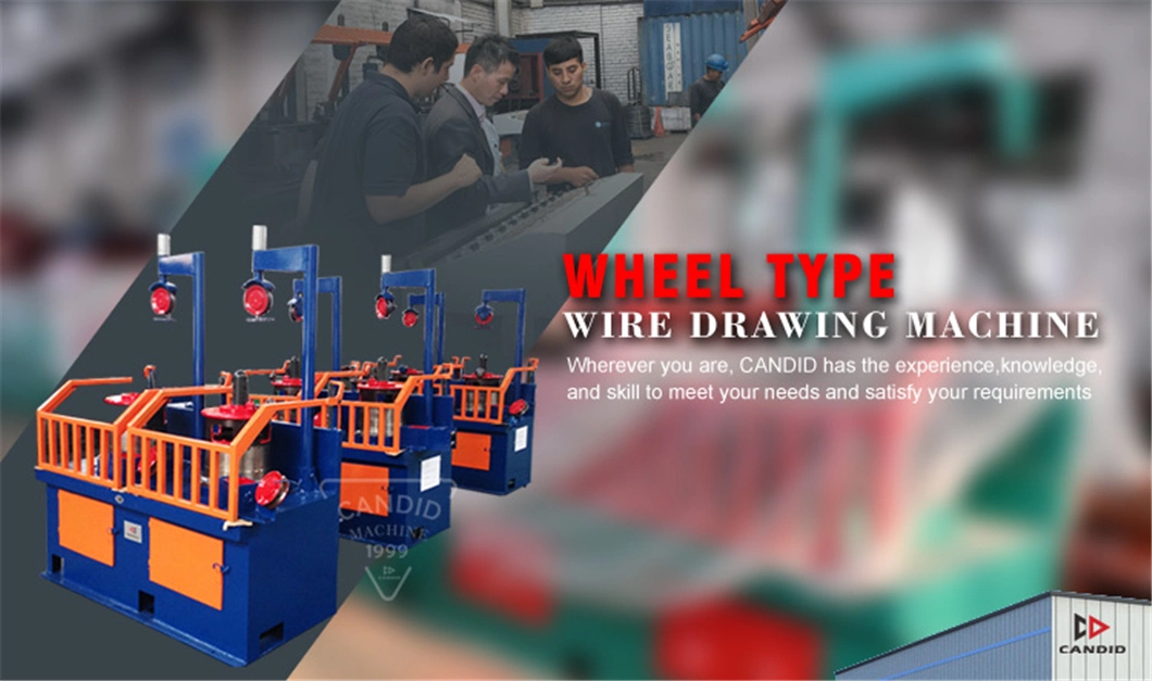 High Speed Low Noise Wheel Type/Pulley Type Lwx Series Wire Drawing Machine From China