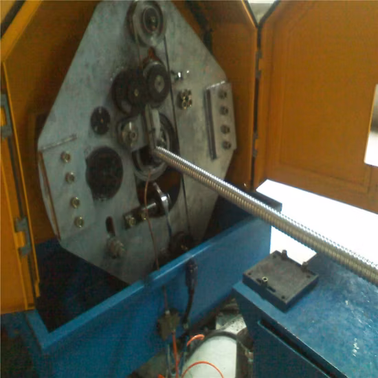 Continuous Interlock Strip Cable Armoring Machine