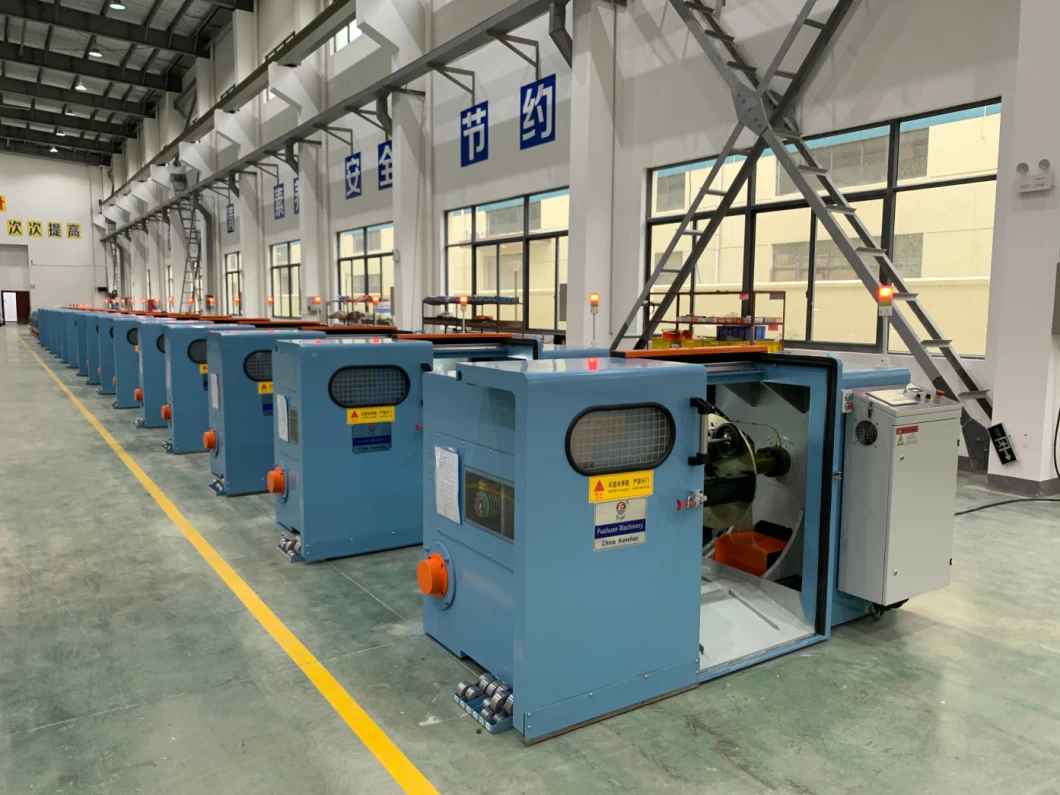 Fine Copper Wire and Electrical Cable Wire Winding Extrusion Double Twisting Bunching Stranding Machine