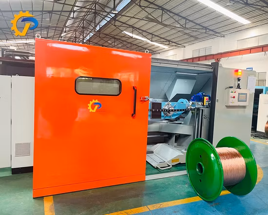 Buncher 630mm Bobbin Double Twist Wire Buncher Bunching Machine with Pay off Wires and Cables Machine Product Cable Line