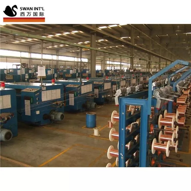 Shanghai Swan Customizable Multi-Head Copper Wire Shaftless Active Pay-off Rack Pay off Wire Machine for Stranded Wire Production for 630 Size Bobbins