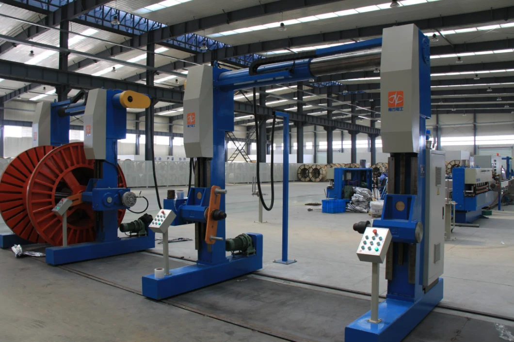 High Speed Continuous Cable Interlock Armoring Machine for Submersible Oil Pump Cable and Al Alloy Cable