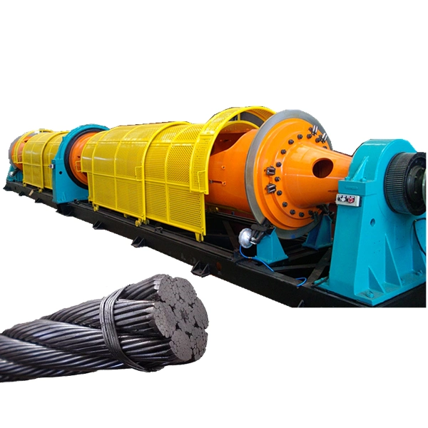 High Speed Drum Twister Type Cable Laying up Machine with Steel Wire Armoring