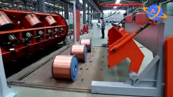 High Speed Rigid 1+6+12 Copper Wire Conductor Stranding Machine