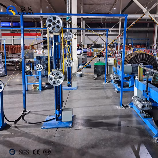 Pn630/1250 Cable Reeling Machine Take up&amp; Pay off with Sliding Arms for Drums^