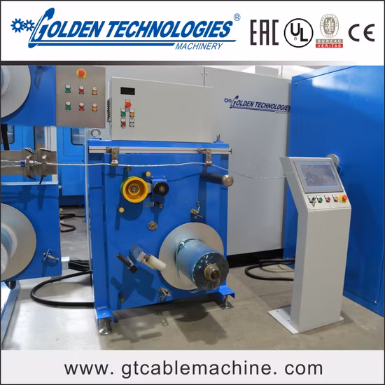 Bow Type 1000mm Aluminum Wire Copper Double Twist Buncher / Electric Cable Twisting Machine