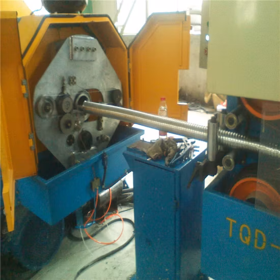 Continuous Interlock Strip Cable Armoring Machine