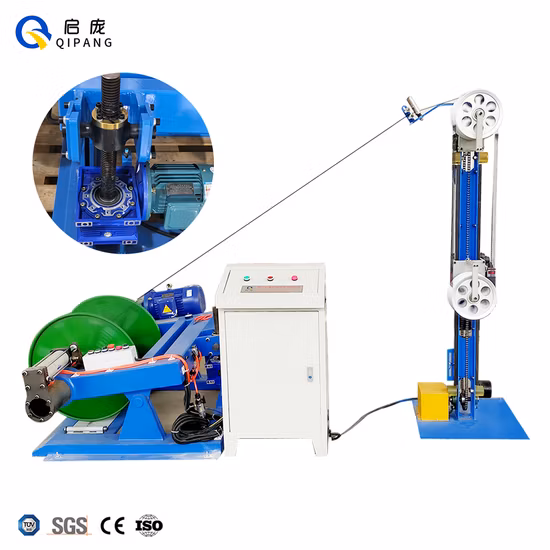 Shaftless Motorized Wire Cable Pay off Rewinding Machine