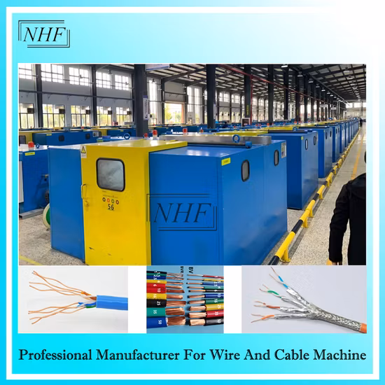 Hot Sell! PLC Control 800 Cantilever Single Twisting Machine CAT6 Cat7 Cable Stranding Machine with Insulation Layer Multi Core Bunching Machine